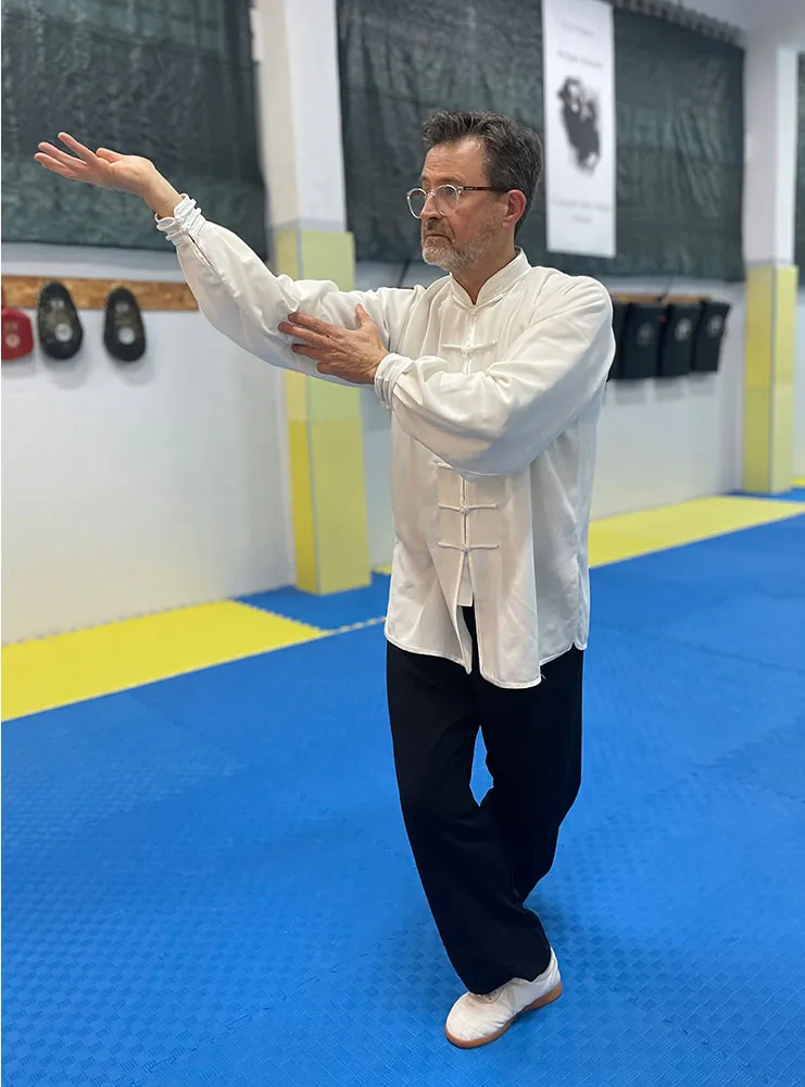 Aula de Qui Gong da Academia Wu Wei - Artes Orientais de Mafra