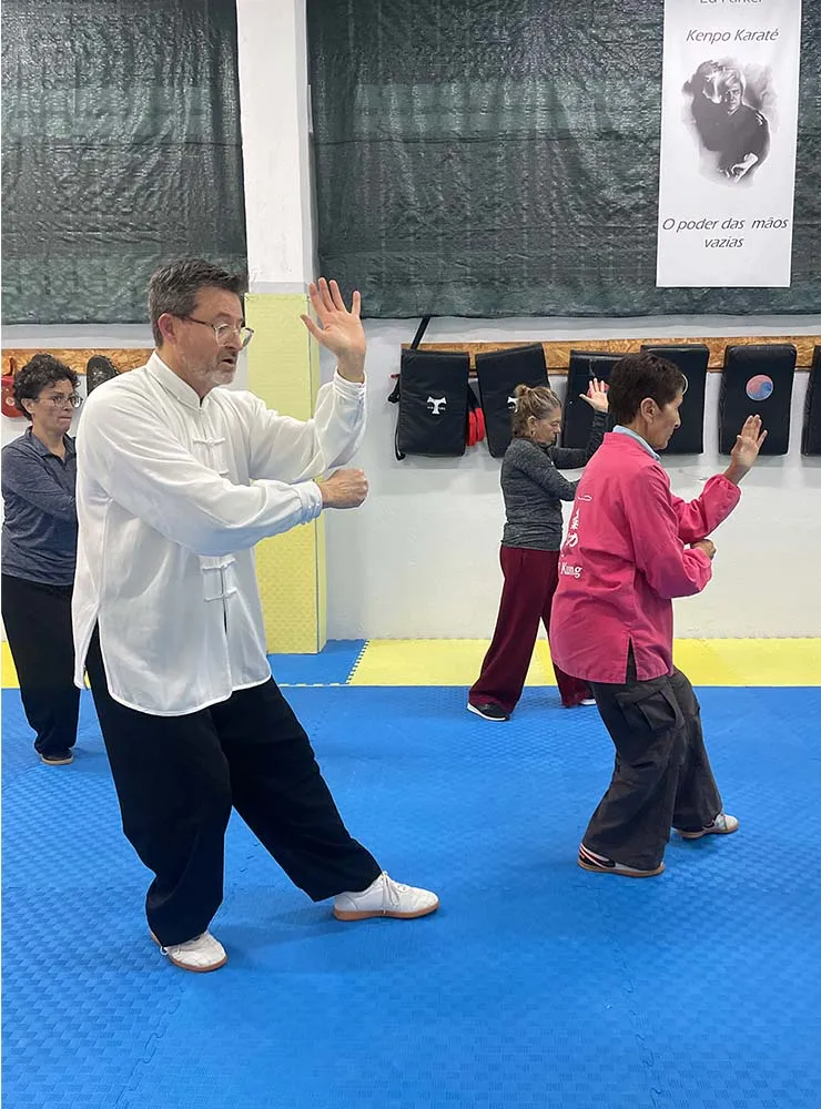 Aula de Tai Chi Chuan da Academia Wu Wei - Artes Orientais de Mafra